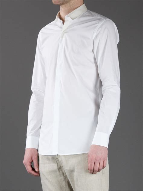 fendi white long sleeve|Fendi shirts for men.